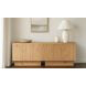 Shawn Natural 6 Door Sideboard