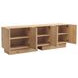 Shawn Natural 6 Door Sideboard
