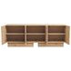 Shawn Natural 6 Door Sideboard