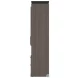 Orion Bark Gray And Graphite 118" Full Murphy Bed With Multifunctional Storage