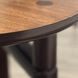Verge Handcrafted Walnut Round End Table
