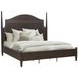Asher Park Piano Brown King Poster Bed