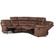 Rudger Brown 3 Piece Manual Reclining Sectional