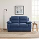 Holleman Blue Loveseat
