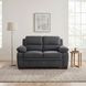 Holleman Dark Gray Loveseat