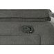 Hooper Alma Gray 78" Manual Reclining Loveseat with Console