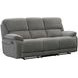 Hooper Alma Gray 85" Manual Reclining Sofa