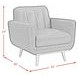 Fable Dark Gray Upholstered Lounge Chair