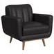 Fable Dark Gray Upholstered Lounge Chair