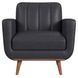 Fable Navy Upholstered Lounge Chair