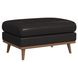Fable Dark Gray Upholstered Rectangular Ottoman