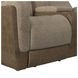 Viper Beige 75" Glider Reclining Loveseat with Console