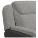 Viper Gray 75" Glider Reclining Loveseat with Console