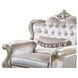 Monique Beige Upholstered Accent Chair
