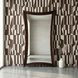 Hour Glass Merlot Rectangular Floor Mirror