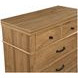 Sunstone Honey Brown 5 Drawer Chest