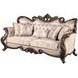 Constantine Beige 95" Sofa with Nailhead Trim