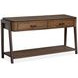 Hallie Milk Chocolate and Dark Chocolate Rectangular Sofa Table