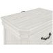 Lyndhurst Vintage White 3 Drawer Nightstand with USB Charging
