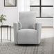 Trenton Vincent Fog Manual Swivel Glider Recliner with Pillows
