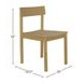Hudson Light Oak Side Chair