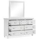 Charleston White Dove Storage Panel Bedroom Set