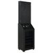 Cyclone Black Dartboard Cabinet with Speaker and LED