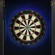 Cyclone Black Dartboard Cabinet with Speaker and LED