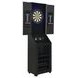Cyclone Black Dartboard Cabinet with Speaker and LED
