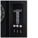 Cyclone Black Dartboard Cabinet with Speaker and LED