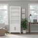 Haven White 2 Door Bookcase