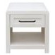 Haven White Square End Table
