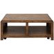 Haven Oak Bourbon Rectangular Occassional Table Set