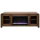 Haven Oak Bourbon 65" TV Stand with Fireplace
