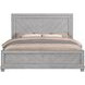 Montana Gray King Low Profile Panel Bed