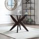 Amalie Brown 48" Round Dining Table