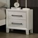 Ballard White 2 Drawer Nightstand