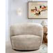 Callidora Miami Mink Swivel Barrel Chair