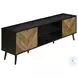 2781 Brown And Black Laminate 72" TV Stand