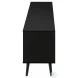 2781 Brown And Black Laminate 72" TV Stand