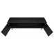 2781 Brown And Black Laminate 72" TV Stand