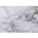 7892P White Marble Look Laminate And Black Metal 3 Piece Occasional Table Set