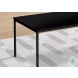 7894P Black Metal And Laminate 3 Piece Occasional Table Set