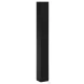 7895P Dark Taupe Laminate And Black Metal 3 Piece Occasional Table Set