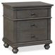 Oxford Peppercorn 2 Drawer Nightstand