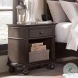 Oxford Peppercorn 1 Drawer Nightstand
