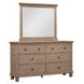 Oxford Tan 6 Drawer Dresser