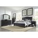 Oxford Black 5 Drawer Chest