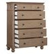 Oxford Tan 5 Drawer Chest
