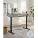 Zane Parchment 60" Lift Desk with USB Charging